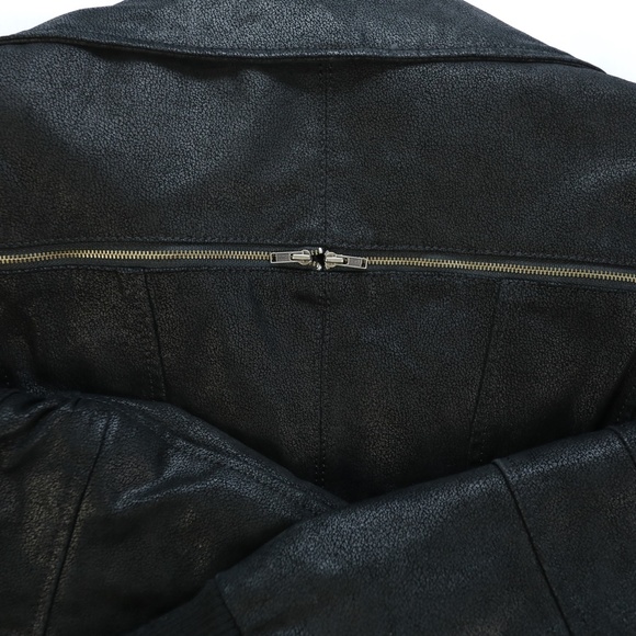 DANIER SHEEP SKIN BOMBER JACKET - Picture 9 of 9